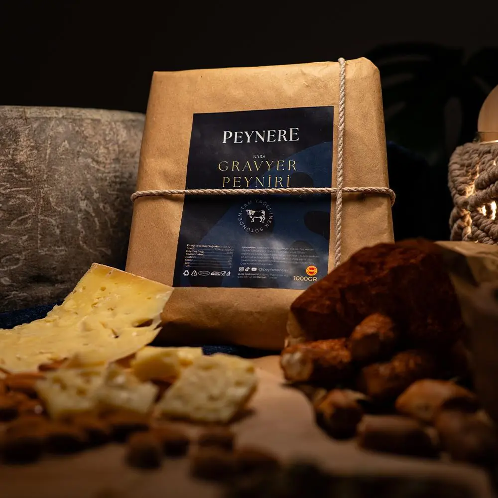 Kars Gravyer Peyniri (Orijinal Delikli & Tam Yağlı)