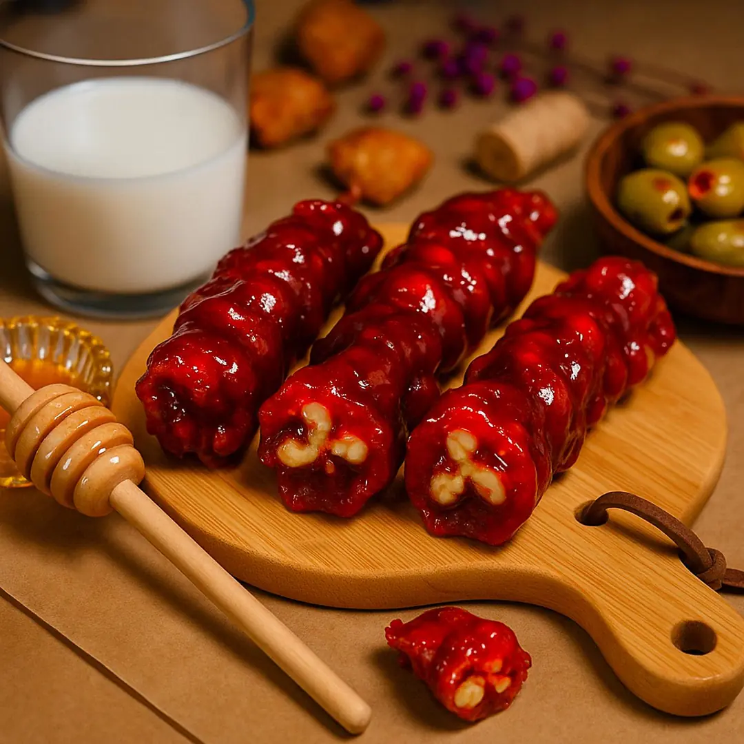 Narlı Cevizli Sucuk (Kars Kömesi)
